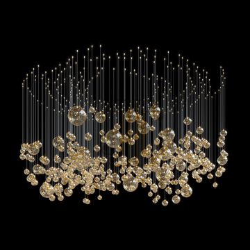 Modern LED Chandelier Light for Hotel Lobby and Indoor Decoration