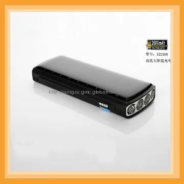 Hot selling external battery solar charger for mobile phones