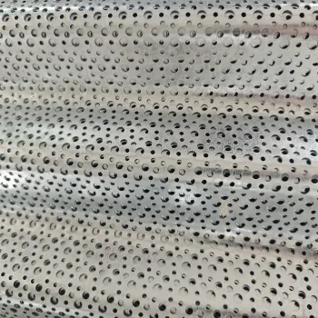 2mm Decorative Holes Carbon Steel Corrugated Perforated Metal Panels for Building Architecture and Design