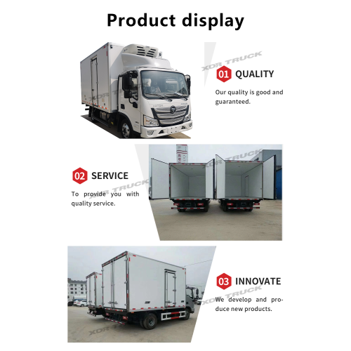 Foton Brand 4VBE34RW3 Unidad de refrigerador de motor Camión de transporte de alimentos
