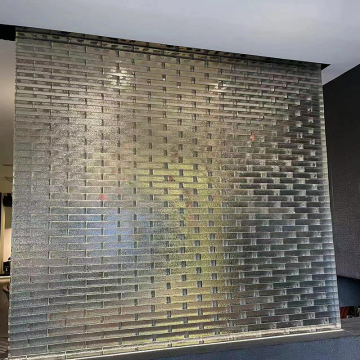 Glass Block Usage in Bathroom Decoration and Interior Partition Walls