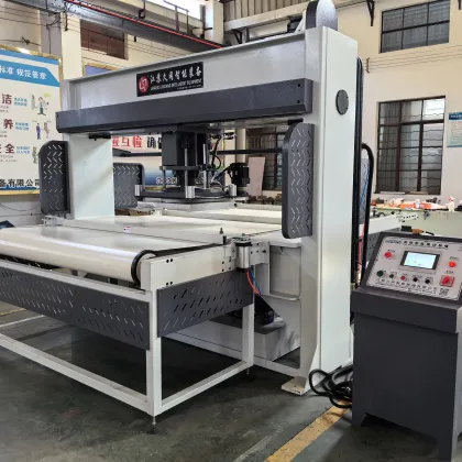 Travel Head Shoe Uppers Die Cutting Press Machine