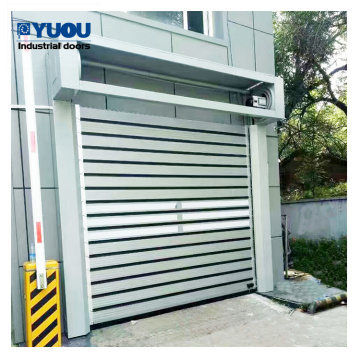 High-Speed Spiral Warehouse Dock Gate Aluminum Roll-Up Door