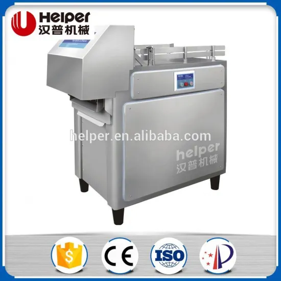 Automatic fish frozen meat cutting machine