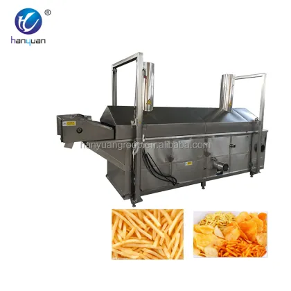 Hot-Selling Large Continuous Automatic Snack Foods Frying Machine