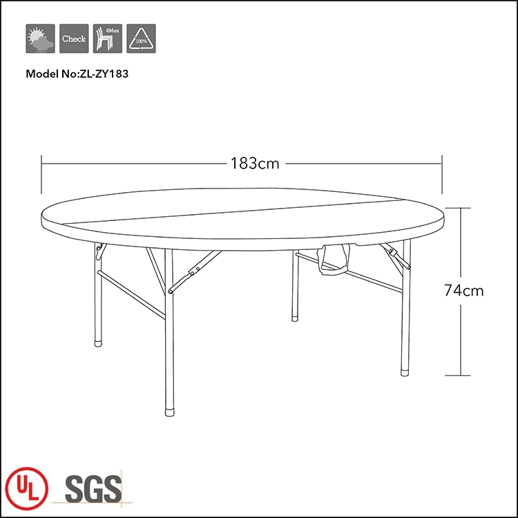 Plastic Table for Wedding