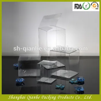 square box clear PVC/PET box