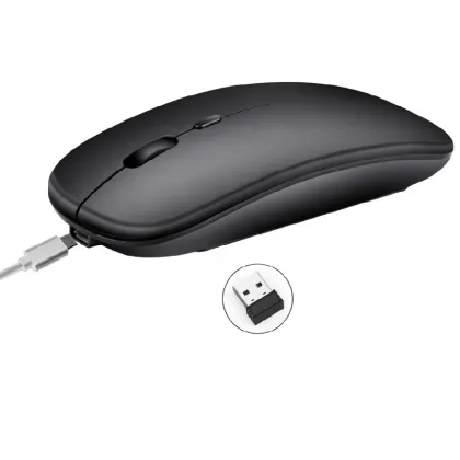 Ergonomic 2.4GHz Wireless Rechargeable Gaming Mouse