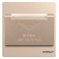 Frameless insert key card switch