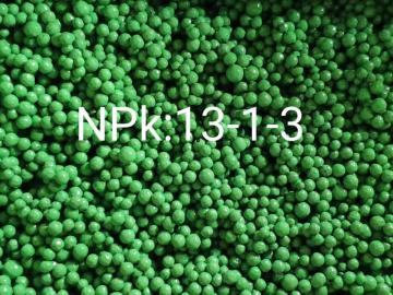 Black granular NPK Organic Fertilizer