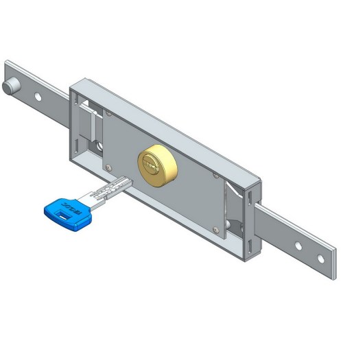 Centre Roller Shutter Lock with Dimple Key
