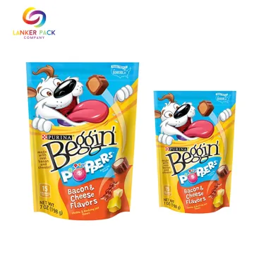 Barrier Laminated Foil Stand Up Pouch For Snack