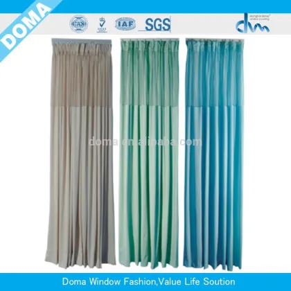 Antibacterial and Flame retardent Bed Partition Curtain for Hospital