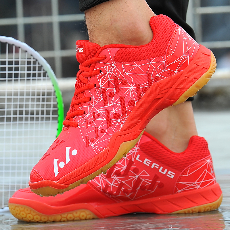 Women's Professional Row Volleyball Shoes Sports Breathable Wear-Resistant Shoes Anti-Slip Ping Pong Breathable Shoes