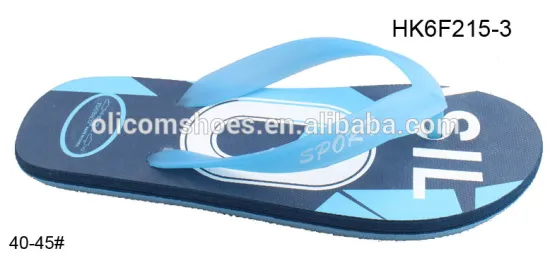 Cheap Wholesale Print beach slipper Man Flip Flop Man Eva Slipper