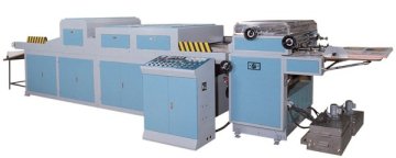 Five-roller Varnishing Machine Of Uv-5sl-90/120（ Fcs ）with Five-roller Coating Mechanism