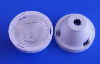 20mm Cree Xpe High Power Led Pmma Led Lens , Led Reflectors For Led Flashlight