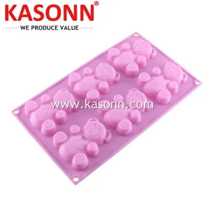 Medium Bear Silicone Bread Cookie Chocolate Pan