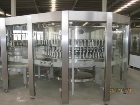 18000bph Water Bottle Filling Machine Bottled Water Production Line