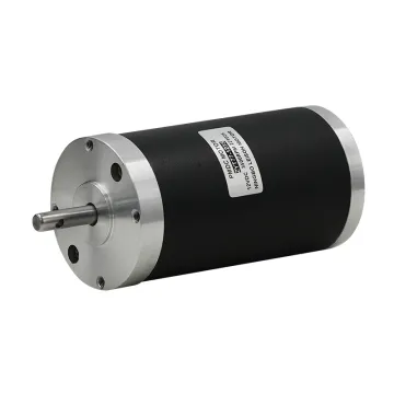 Waterproof 77ZYT Brush DC Motor with Carbon Brush, High Torque, 12V/24V