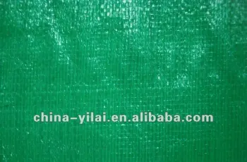 Green color PE tarpaulin in roll for agriculture & industrial covers