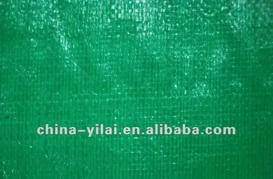 Green color PE tarpaulin in roll for agriculture & industrial covers