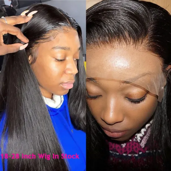 Full Cuticle Brazilian Virgin Hair Glueless HD Full Lace Wig with baby hair,100% virgin human hair full lace wig for black women