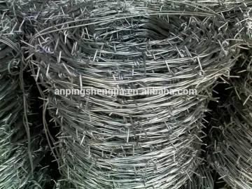 Galvanized Barbed Wire Length Per Roll