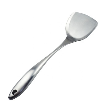 Ergonomic Hollow Handle Stainless Steel Kitchenware Spatula