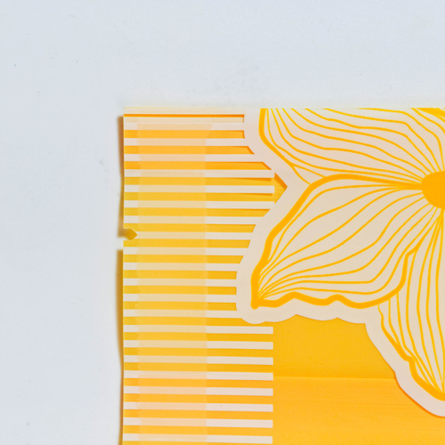 Bolsa com vedação de três lados para embalagem de lanches