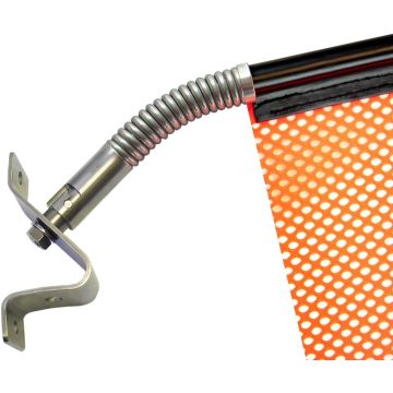 Сістэма папераджальных сцяжкоў з універсальным кранштэйнам