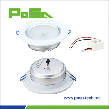 HongKong lighting fair downlight with factory price 3 years warranty led cob downlight (PS-DL061LUX-7W)
