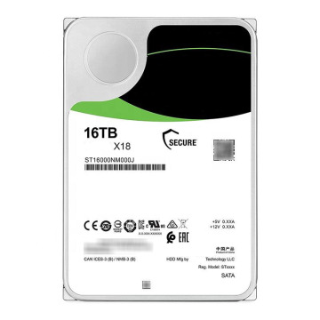 Heißverkauf: 16TB SATA HDD - ST16000NM000J von Seagate, 7200 U / min, 256 MB Cache, 3,5 Zoll interne Festplatte