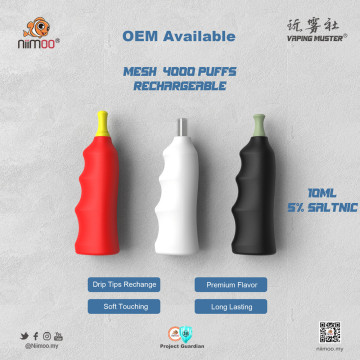 Silica Gel Lưới Vape 4000puffs