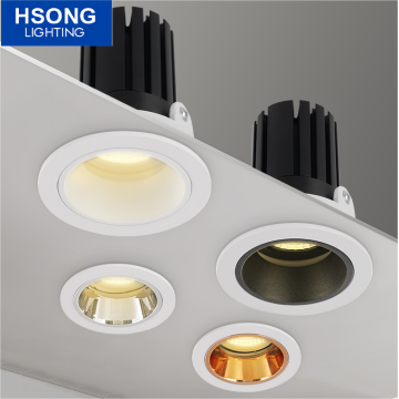 7w 12w embedded COB downlight for project housing