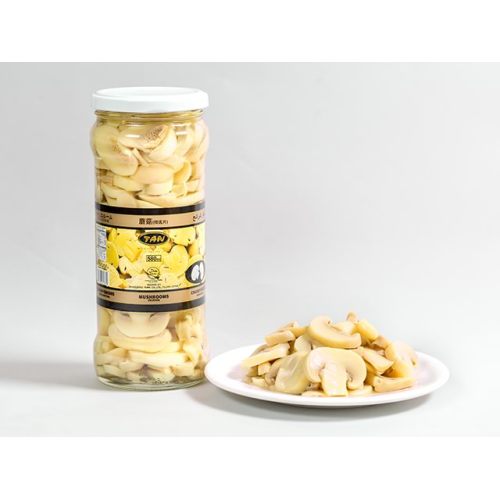 Mushrooms slices in jar 330g