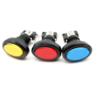 12V LED Illuminierte Druckknopf Arcade -Schalter für Rennspielmaschine