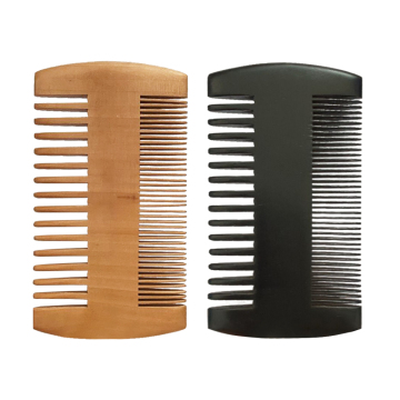 Wholesale Durable Natural Handmade Wood Combs for Afro Hair and Beard