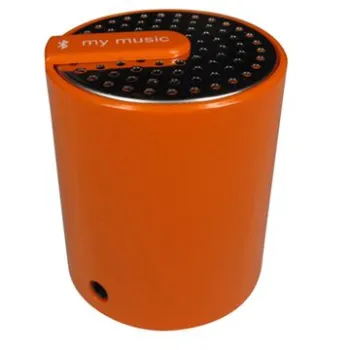 Plastic Bluetooth Mini Speaker with Rechargeable Battery and 2.0W Output Power