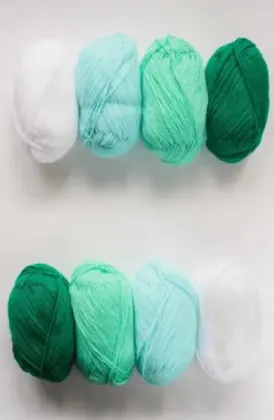 Natural Wool acrylic yarn