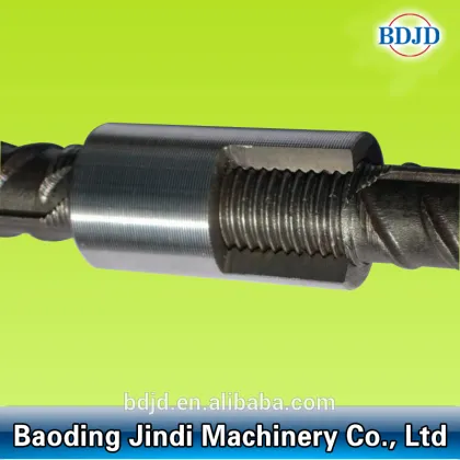 Building Material Threaded Rebar Coupler Rebar Splicing Sleeve