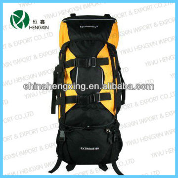 Camping yellow Hiking Backpack
