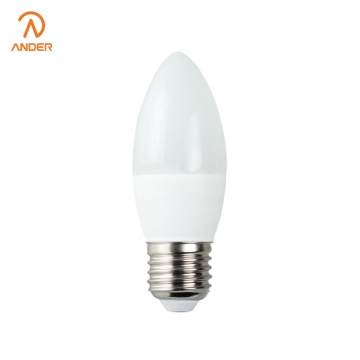 Lumières LED en forme de bougie série C37 5 W/6 W