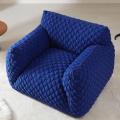 Modern Simple Blue Fat Sofa Chair