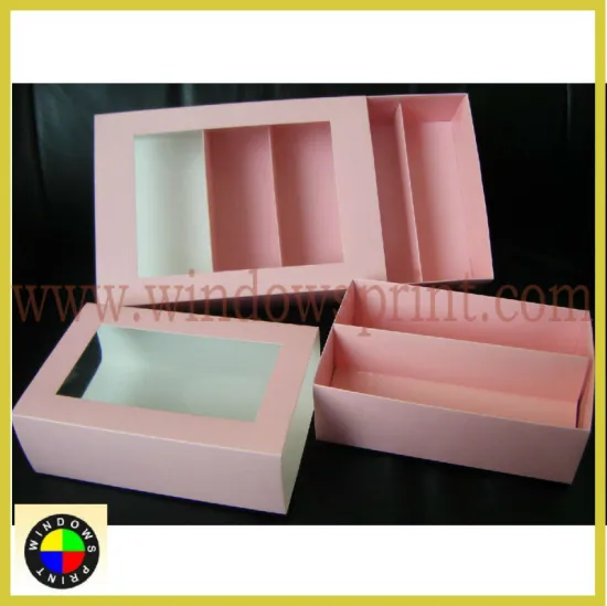 Pink Macaron Window Boxes