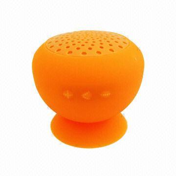 Water-resistant Bluetooth Speaker with Silicone Sucker, Colorful, Portable, Ideal for Shower Room