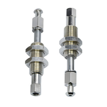 Pneumatische componenten met ingebouwde veren: M10-threadhardware en beugeltypen