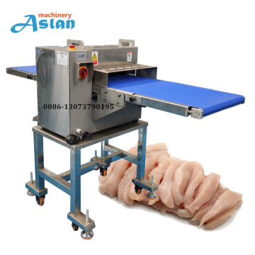 Chicken Breast and Meat Cutting Machine: Strips, Dices Fish, Pork, and Lamb