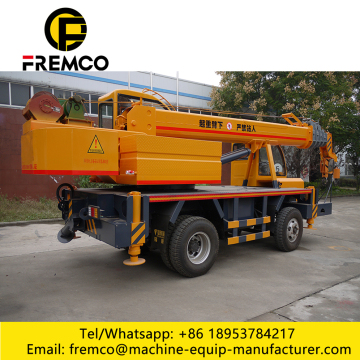 Mobile Hydraulic Lattice Boom Jib Crane Truck
