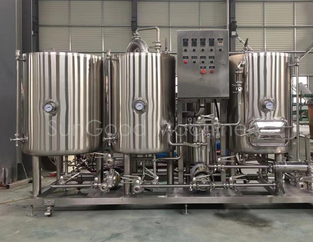 Équipement de brasserie Micro Beer 3BBL Brewhouse 300L